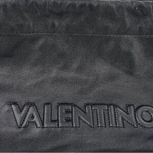 Mario Valentino Cara Black Leather Bag